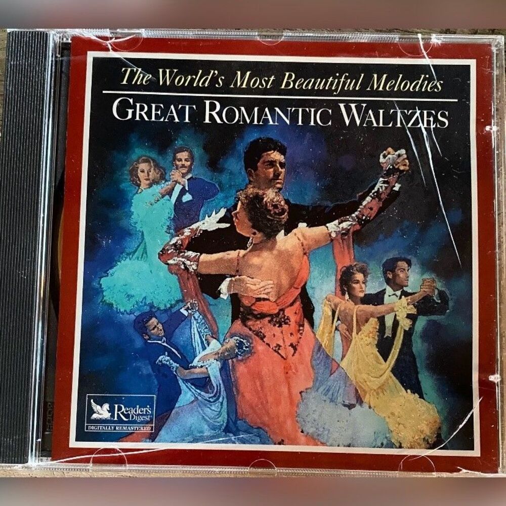 Great Romantic Waltzes CD Reader's Digest 1996 Classical Romantic Melodies Music